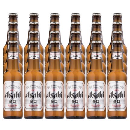 Asahi Super Dry Beer Bottles